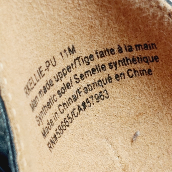 New Nordstrom Rack Kellie Black Faux Leather Ankle Strap Heels V502 - Picture 11 of 13